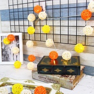 創意燈飾 籐球燈串 插座款 燦爛陽光 長度3M LED氣氛燈 聖誕節