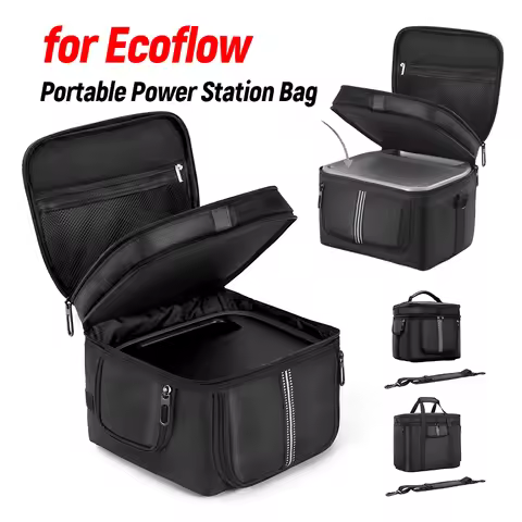 Carrying Case for Ecoflow River 2 Pro/Max Waterproof Storage Case for Ecoflow River 3/3 Plus for Eco