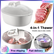[Chinatera Flagship Store]Smart Quick Thaw Machine 4 in 1 Frozen Meat Defrosting Plate Physical Thaw
