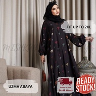 [Exclusive Collection] ★Mishkah Apparels★ UZMA Abaya - Silk Doff Muslimah Apparels Jubah fit up to 2