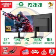 TITAN ARMY 32” IPS ELED 2K 165Hz 1ms HDR10 Gaming Monitor (P32H2R)