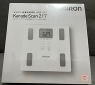 全新 OMRON 電子體重計 HBF-217(粉紅色)