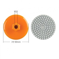 Polishing Pad Grinding M10 Spiral Wear-resistance 3 Inch 80mm Concrete