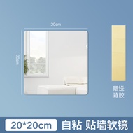 BW-6 Cong Ting Acrylic Wall Hanging Mirror Self-Adhesive Mirror Sticker Bathroom Mirror Children Student Dormitory Makeu