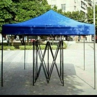 Tenda lipat 3x3 besi holo hitam