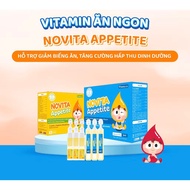 Novita Appetite multivitamin helps babies eat well, have good resistance, and supplement vitamins A,