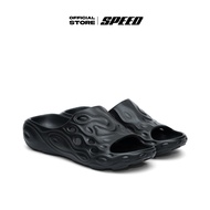 Speed - Luxe Black - Men's Anti-Slip Slide Sandals, Full Eva Phylon Slipper Daily Sport