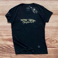 Kaos Spyderbilt Wanita W172 Hitam Free Stiker Baju Atasan T-shirt Cewek Branded Distro Surfing Keren