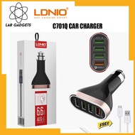 LDNIO C701Q 4USB QUICK CHARGE 3.0 TOTAL 6.6V WITH AUTO ID
