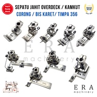 OVerdeck 356 Kamkut Timpa P1406 Sewing Shoes P2116 Rubber Pair Pegasus Siruba Presser foot Overdeck 