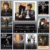 Bob Dylan Music Poster Vintage Rock Music Album Photo Prints Magazine Concert Canvas Painting Wall P