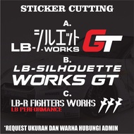 Lb Works GT Cutting Sticker / Cutting Sticker