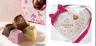 ‼️情人節團29/1截‼️ 日本🇯🇵直送 Godiva G Cube心型鐵盒朱古力 (5粒) 禮物