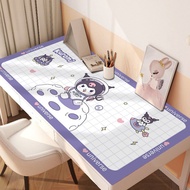 [Big Size] Kuromi New table mat, pad New Style Desk mat pvc Writing Desk Desk mat Student Study Desktop mat Desk Protective mat Cartoon Kuromi Waterproof Desk mat Large Size