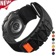 Nylon woven watch strap Compatible For Samsung Galaxy Watch Ultra 47mm Casual watch strap For Galaxy