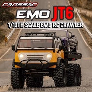 CROSSRC JT6 6WD 6X6 RTR 2.4GHz 1/10 RC Electric Remote Control Model Car Crawler Flatbed Truck Trail
