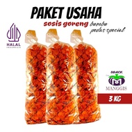 PAKET USAHA SOSIS GORENG PEDAS SPECIAL 3 KG I Manggisraya Makanan
