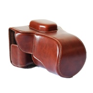 Fujifilm XT30 PU Leather Camera Case Bag Fit Fujifilm XT10 XT20 XT30 XT30 II With 18-55mm Lens