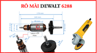 [HCM]Rotor máy mài Dewalt 6288 DW801 DW803 DW 6288 BLACK & DECKER KG15 tặng kèm chổi than cao cấp (t