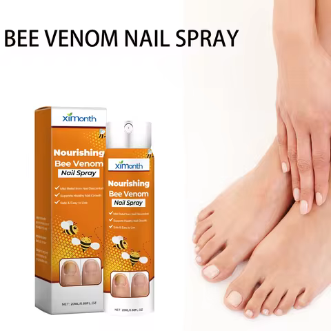 Bee Venom Nail Spray Restore Gray Nail Onychomycosis Paronychia Removal Smooth Damaged Nails Cuticle