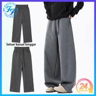 (Ready Stock) Hot Sale American Style Casual Sports Pants Men's Spring and Autumn Retro Loose Casual