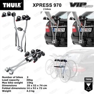 Thule 2 bikes carriers XPRESS 970 express Car towing Bike Rack