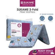 SUKAME 3-Fold Mattress / Tilam Mudah Alih 3 Lipatan / Tri-fold Mattress Tebal / Tilam Lipat 3 (5CM)