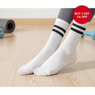 1 Pair Anti-slip Yoga Socks for Sports Pilates Dance Fitness EzLife  1 Pasang Stokin Yoga Anti-gelin