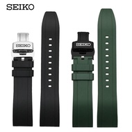 2024new No. 5 watch with silicone male green water ghost cocktail abalone can butterfly buckle rubber strap 20 22mm
