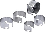 BGS DIY 50305 Hole Saw Set Diameter 60-95 mm Depth 35 mm 5 Pieces