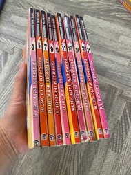 Combo truyện tranh cũ Rurouni Kenshin đọc xuôi NXB trẻ