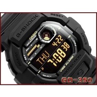 G-SHOCK ジーショック Gショック g-shock gショック バイブ機能 マットブラック GD-350-1BDR G-SHOCK Gショック