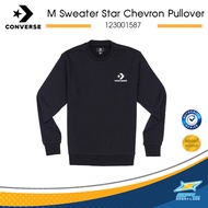 Converse Men Sweater Star Chevron Pullover เสื้อ แขนยาว แฟชั่น ผู้ชาย รหัส 123001587 มี 2 สี ดำ/เทา 