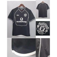 Jersey Kaos Baju Bola MU Manchester United GK Goalkeeper Kiper Retro C