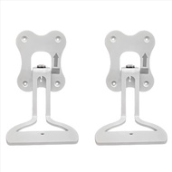 (LAHT) 2X Speaker Metal Wall Mount for Sonos Era 100 Wireless Speaker Adjustable Wall Stand Holder f