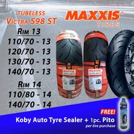 MAXXIS Victra S98 Tires( 110/70-13 120/70-13 , 130/70-13 140/70-13 , 110/70-14 , 140/70-14) pito