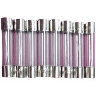 5 * 20 Glass Fuse Tube Fuse Fuse 250V 0.5 1 2 3A 4 5A 6 8 12 20 10A