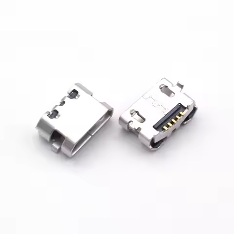 50pcs/lot Joystick micro jack Connector Power Charger Socket Mini Usb Data Port repair replacement F
