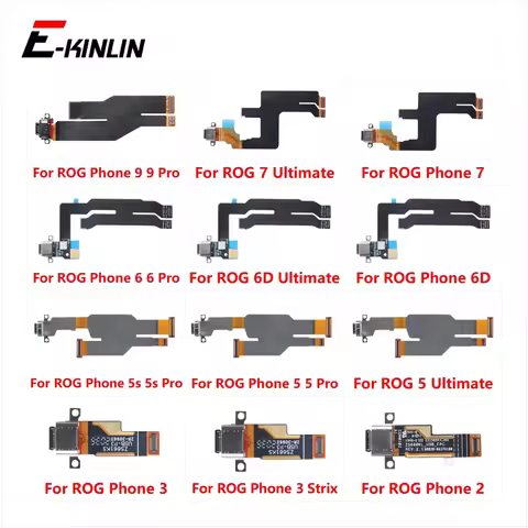 USB Charging Port Dock Plug Connector Charger Board Flex Cable For Asus ROG Phone 1 2 II 3 Strix 5 5