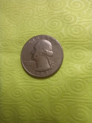 1983年D 版美國25美分硬幣