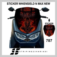 Windshield sticker - visor n max new cool motif latest 785 - 792