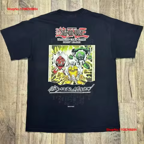 Yu Gi OhTrading Card Game Hobby League Champ T Shirt Men s Medium Vintage 2004 Washed homme Stylish 