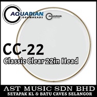 Aquarian CC22 Classic Clear 22inches Head