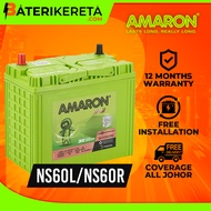 AMARON GO NS60 | NS60L/NS60R | 46B24L/46B24L CAR BATTERY