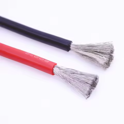 2M heat-resistant silicone wire 12AWG 11 10 13 14 15 16awg 17 18 20 AWG high temperature 200 ° C col
