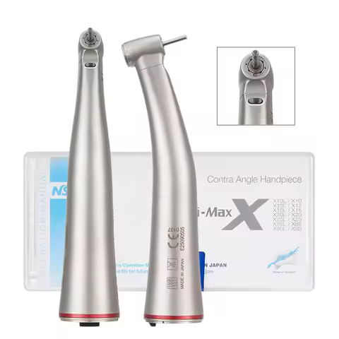Dental Handpiece NSK Bearing Cartridge Made in Japan Push Button 1:5 Contra Angle Fiber Optic For NS