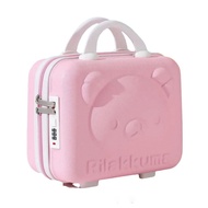 Beg Bagasi Mini Perjalanan 14 inci Make Up Beg Bear Corak Bagasi Tangan Membawa Bagasi Beg Kosmetik