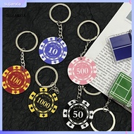 sujianxia|  Poker Gift Keychain Mini Poker Keychain 6 Pcs Poker Keychain Set – Lightweight Acrylic P