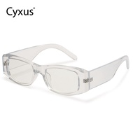 Cyxus Anti-blue Light Glasses Square Thick Frame PC Frame AC Lens Radiation Protection Computer Glas