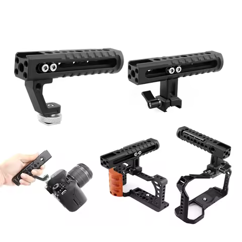 Universal DSLR Handel Camera Nato Rail Rig Top Handle For Nikon Canon Sony Fuji Camera Cage XT2/3 A6
